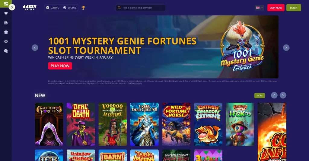 Experience the Enchanting Atmosphere of Jazzy Spins Casino 🎶